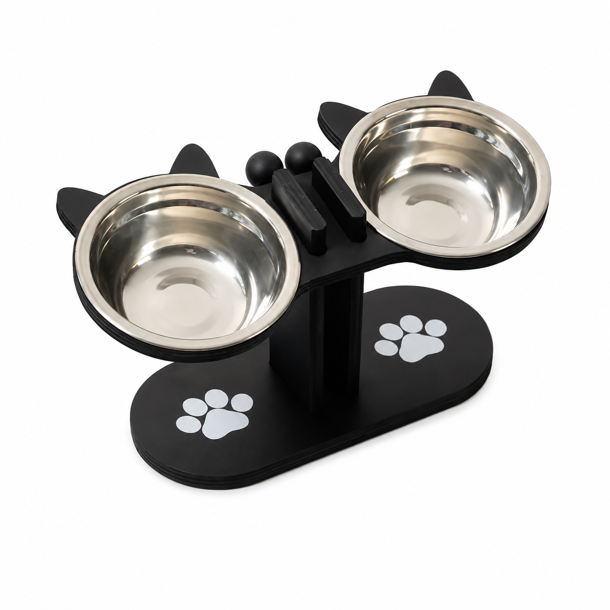 Ergonomic 15° Tilted Cat Feeder