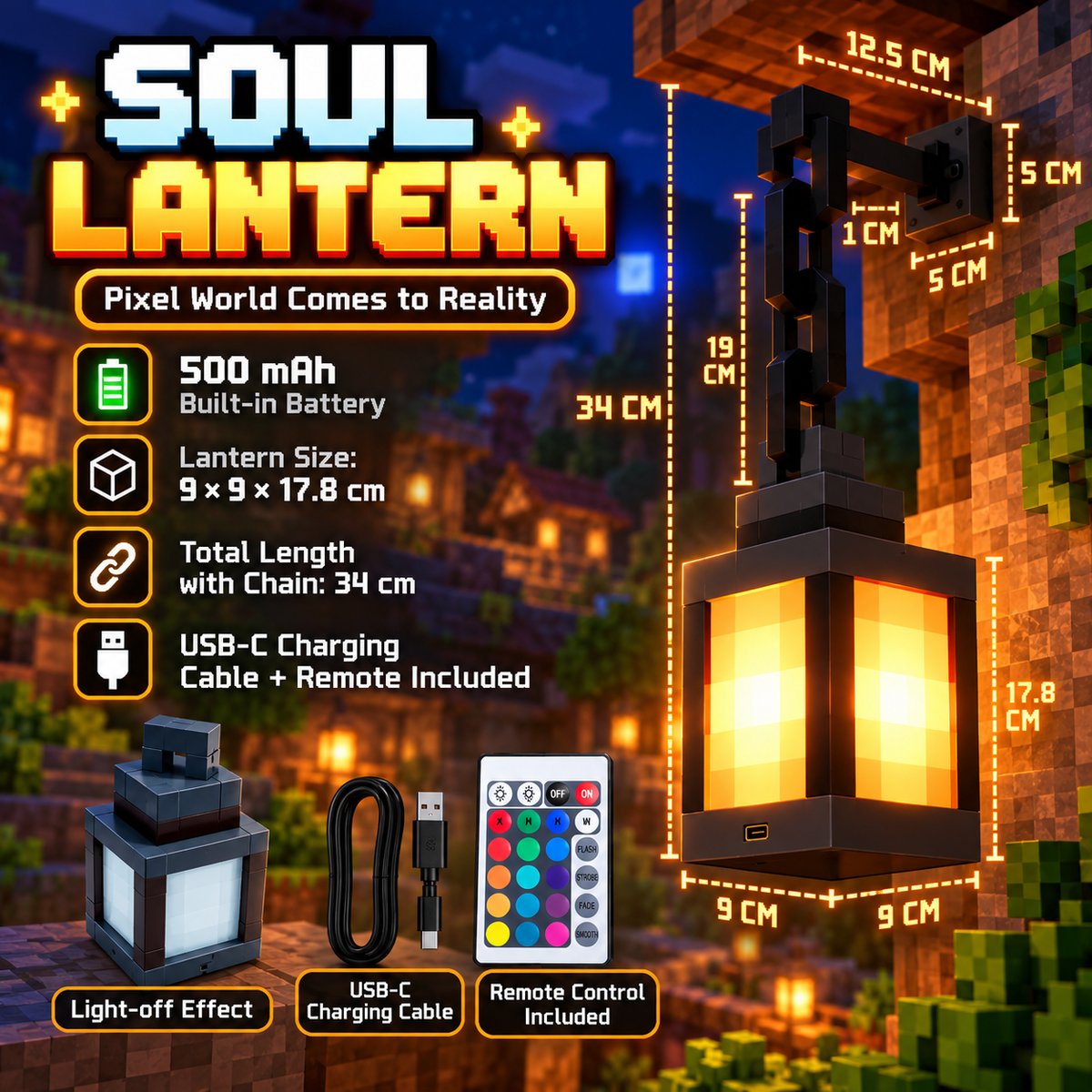 SoulGlow™ Pixel Lantern