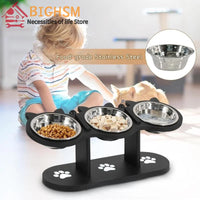 Cat Bowls Elevated Dish Pet Food Bowls for Food and Water Kitten Indoor Cats Cat Bowls with Stand Cat Dining Table Dish